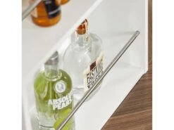 Table Haute De Bar Mange-debout Cuisine Avec Rangements, Blanc, Fwt17-w -Deco.fr Soldes Boutique table a manger 19309027