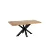 Table De Repas Rectangulaire Bois/Noir - LILIMA -Deco.fr Soldes Boutique table a manger 19475509