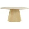 Table De Salle À Manger Ronde Bolton Bois Naturel Frêne 160cm -Deco.fr Soldes Boutique table a manger 19792641