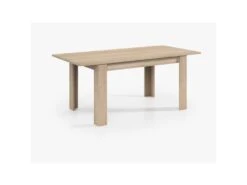 Table De Repas Extensible Chêne Clair - OXNARD - L 140/190 X L 90 X H 78 Cm 10 Table De Repas Extensible Chêne Clair - OXNARD - L 140/190 X L 90 X H 78 Cm -Deco.fr Soldes Boutique table a manger 19824643