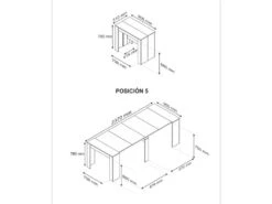 Table Extensible 51/237 Cm Chêne - CELESTE - L 51/237 X L 90 X H 78 Cm 11 Table Extensible 51/237 Cm Chêne - CELESTE - L 51/237 X L 90 X H 78 Cm -Deco.fr Soldes Boutique table a manger 19824857