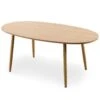 Table Ovale Scandinave Nolane Chêne Clair -Deco.fr Soldes Boutique table a manger 20009149