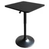 Table De Bar Carrée Noire LUKE - HAPPY GARDEN -Deco.fr Soldes Boutique table a manger 20096849
