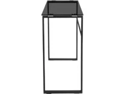 Table Console Otis Verre Noir -Deco.fr Soldes Boutique table a manger 21690463