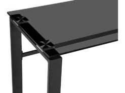 Table Console Otis Verre Noir -Deco.fr Soldes Boutique table a manger 21690465