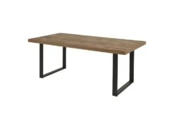 Table De Repas 170 Cm Bois Tropical - PEYTON -Deco.fr Soldes Boutique table a manger 21867715