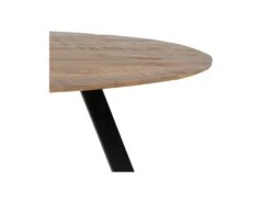 Table De Repas Ronde 90 Cm Bois/Métal - MAJA -Deco.fr Soldes Boutique table a manger 21871341