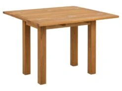 Alma Table De Salle à Manger Pliable, Huilée, Plaquée Chêne. -Deco.fr Soldes Boutique table a manger 22046607