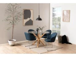 Helium Table De Salle à Manger En Verre. -Deco.fr Soldes Boutique table a manger 22047023