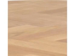 Nagano Table De Salle à Manger Ø120 Cm, Motif Chevrons De Chêne. -Deco.fr Soldes Boutique table a manger 22047219