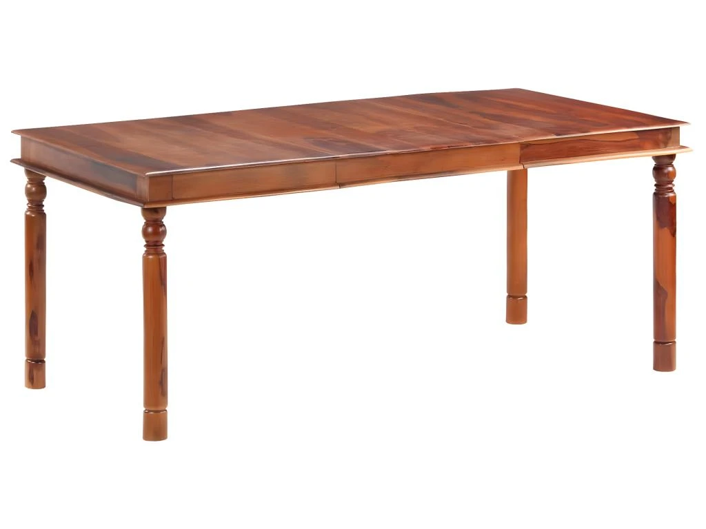 Table De Salle à Manger 180x90x76 Cm Bois Solide 9 Table De Salle à Manger 180x90x76 Cm Bois Solide – Image 9