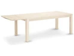 Veneto Table De Salle à Manger 90x180 Cm, Finition Chêne Délavé Blanc.Avec De La Place Pour 2 Extensions, Finition Chêne Délavé Blanc. -Deco.fr Soldes Boutique table a manger 22114983