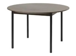 Latina Table De Salle à Manger Diamètre 120 Cm, Finition Chêne Espresso.