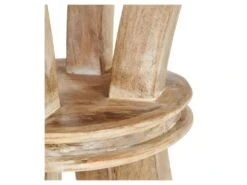 Table De Repas Ronde Bois Blanchi - ILIONA 9 Table De Repas Ronde Bois Blanchi - ILIONA -Deco.fr Soldes Boutique table a manger 22117159