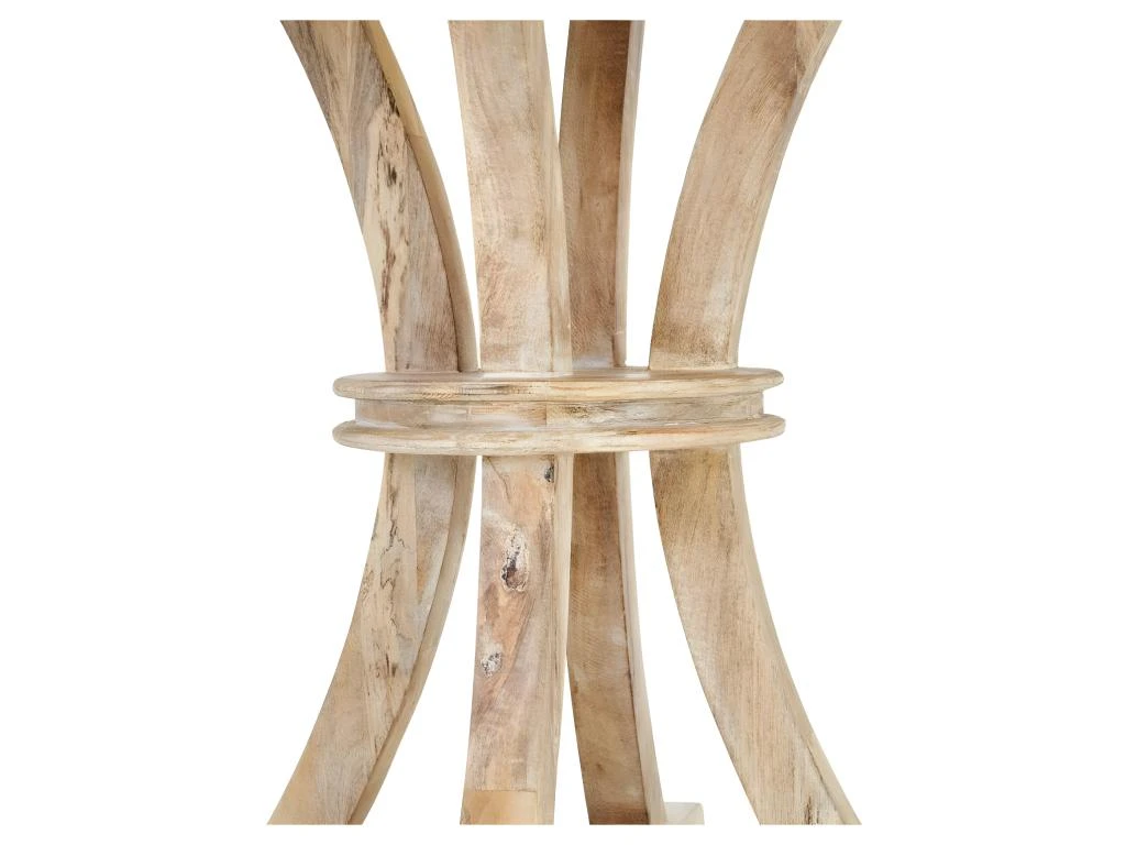 Table De Repas Ronde Bois Blanchi - ILIONA 6 Table De Repas Ronde Bois Blanchi - ILIONA – Image 6