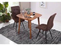 Table De Salle à Manger Bois Massif Table De Cuisine Sheesham Petit -Deco.fr Soldes Boutique table a manger 22260063