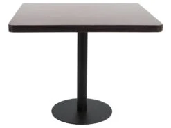 Table De Bistro Marron Foncé 80x80 Cm MDF -Deco.fr Soldes Boutique table a manger 22566397