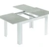 Table à Rallonge Dalice, Console Extensible Pour Salle à Manger, Table De Cuisine Ouvrante Avec Rallonge, 140/190x90h78 Cm, Ciment Et Blanc 11 Table à Rallonge Dalice, Console Extensible Pour Salle à Manger, Table De Cuisine Ouvrante Avec Rallonge, 140/190x90h78 Cm, Ciment Et Blanc -Deco.fr Soldes Boutique table a manger 22751981