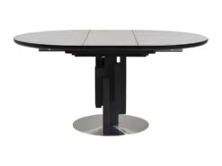 Table à Manger Extensible KALEA - 4 à 6 Couverts - MDF Et Métal - Gris -Deco.fr Soldes Boutique table a manger 356921