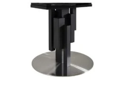 Table à Manger Extensible KALEA - 4 à 6 Couverts - MDF Et Métal - Gris -Deco.fr Soldes Boutique table a manger 356925