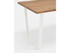 Table à Manger Gala Chêne Foncé Et Blanche 180cm 8 Table à Manger Gala Chêne Foncé Et Blanche 180cm -Deco.fr Soldes Boutique table a manger 8940031