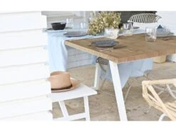 Table à Manger Gala Chêne Foncé Et Blanche 180cm 9 Table à Manger Gala Chêne Foncé Et Blanche 180cm -Deco.fr Soldes Boutique table a manger 8940033