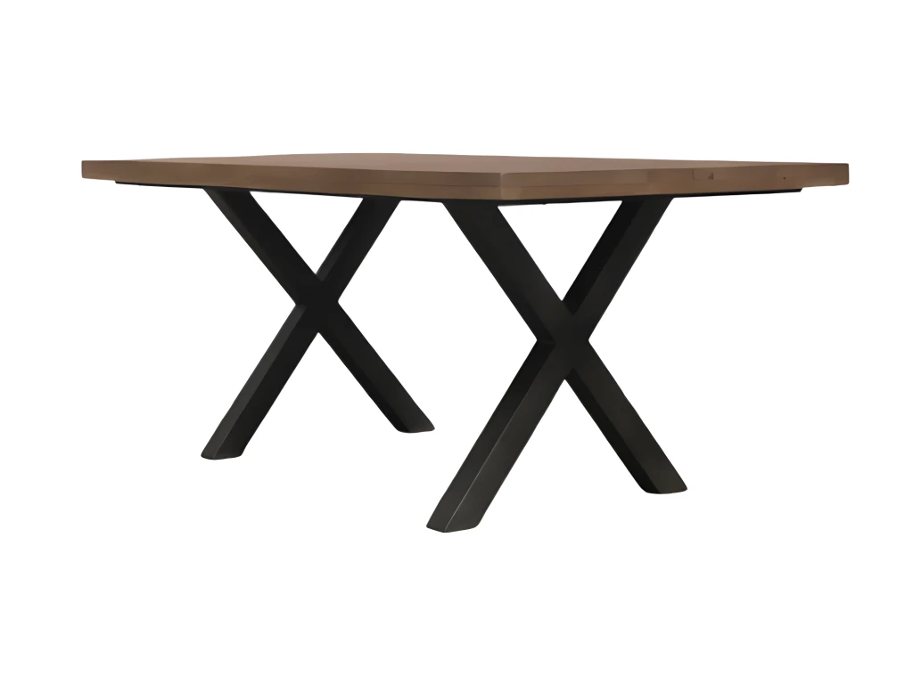 Table à Manger 180 Cm Pieds X Classic - Naturel 2 Table à Manger 180 Cm Pieds X Classic - Naturel – Image 2