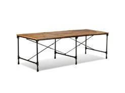 Table De Salon Salle à Manger Design Bois De Récupération Massif 240 Cm 0902187 -Deco.fr Soldes Boutique table a manger 8944111