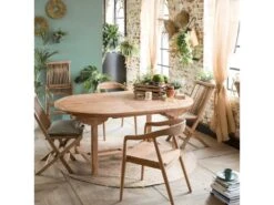 Table à Manger En Bois De Teck Pérou 6 Table à Manger En Bois De Teck Pérou -Deco.fr Soldes Boutique table a manger 8944117