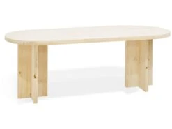 Table De Salle à Manger Tokyo Naturel 180cm -Deco.fr Soldes Boutique table a manger 8944355