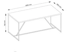 Table Devine 180 Cm 8 Personnes - Naturel -Deco.fr Soldes Boutique table a manger 8944435
