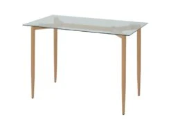 Table De Salon Salle à Manger Design 120 Cm Marron 0902130