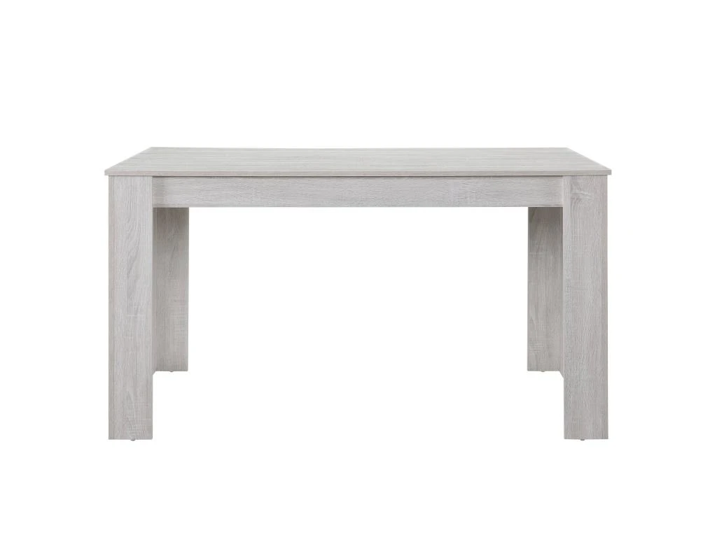 Table De Salle à Manger Bureau Robuste 140 Cm Couleur Chêne Blanc 03_0004252 1 Table De Salle à Manger Bureau Robuste 140 Cm Couleur Chêne Blanc 03_0004252