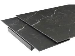 Table Extensible 160/240 Cm Céramique Noir Marbré Pied étoile - INDIANA 06 7 Table Extensible 160/240 Cm Céramique Noir Marbré Pied étoile - INDIANA 06 -Deco.fr Soldes Boutique table a manger 9178915