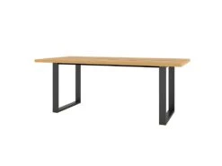 Table 8 Personnes Pour Salle à Manger Collection MILO Coloris Chêne.