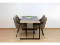 Table Rectangulaire EMILE. Magnifique Design Pour Votre Cuisine Ou Votre Salle à Manger. -Deco.fr Soldes Boutique table a manger 9536991