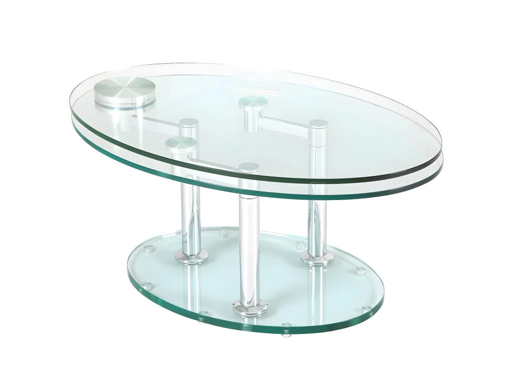 VIVIA - Table Basse Ovale 1 VIVIA - Table Basse Ovale