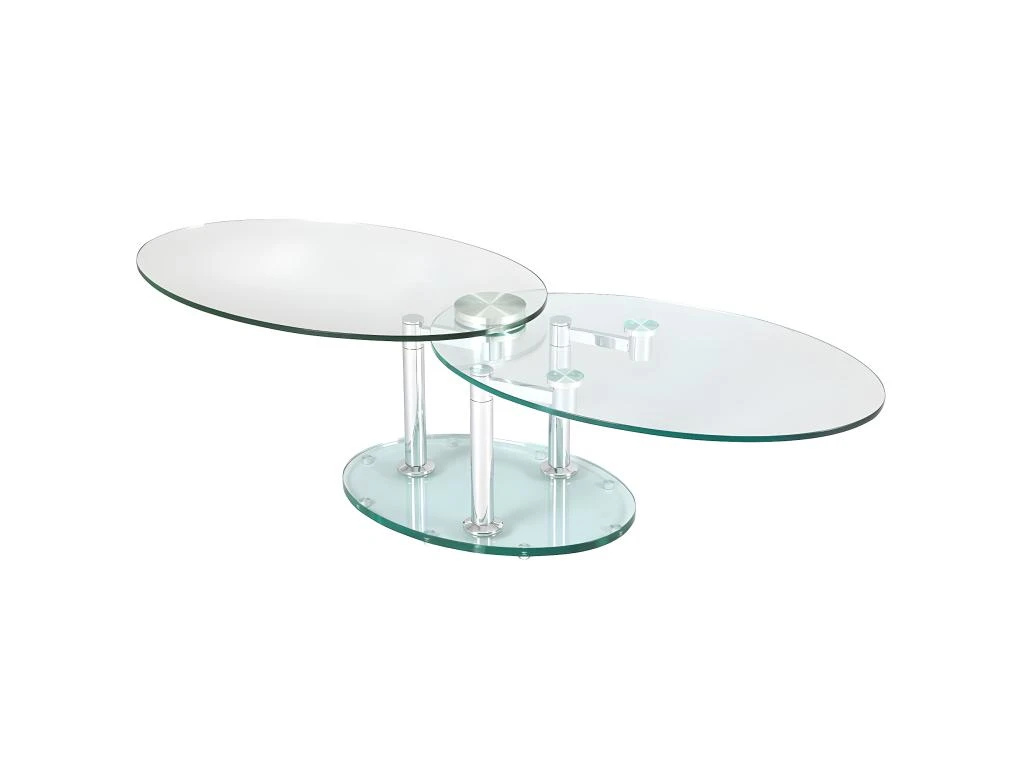 VIVIA - Table Basse Ovale 2 VIVIA - Table Basse Ovale – Image 2