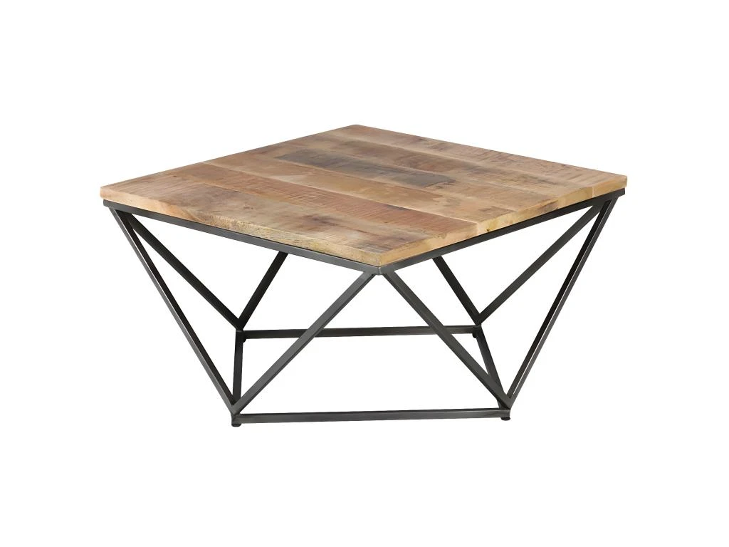 INDUS - Table Basse Carrée Pivoté 1 INDUS - Table Basse Carrée Pivoté