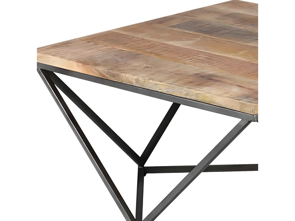 INDUS - Table Basse Carrée Pivoté 2 INDUS - Table Basse Carrée Pivoté – Image 2