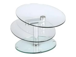 VALESKA - Table Basse Ovale -Deco.fr Soldes Boutique table basse 10018105