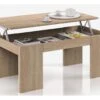 Table Basse à Plateau Relevable Coloris Chêne Canadien - Dim : 100 X 50 X 42 Cm 6 Table Basse à Plateau Relevable Coloris Chêne Canadien - Dim : 100 X 50 X 42 Cm -Deco.fr Soldes Boutique table basse 10151625