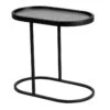 KERIA - Table D'Appoint Ovale Aspect Céramique Grise 10 KERIA - Table D'Appoint Ovale Aspect Céramique Grise -Deco.fr Soldes Boutique table basse 10672541
