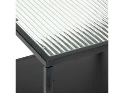 Table D'appoint En Métal Noir Et Verre Trempé 40 X 40 X 55 Cm 3 Table D'appoint En Métal Noir Et Verre Trempé 40 X 40 X 55 Cm -Deco.fr Soldes Boutique table basse 10771445