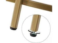 Table D 'appoint Ronde Dessus En Verre Trempé Cadre En Métal Bout De Canapé Table Console Table De Chevet Pour Salon Balcon Doré 12_0001028/2 6 Table D 'appoint Ronde Dessus En Verre Trempé Cadre En Métal Bout De Canapé Table Console Table De Chevet Pour Salon Balcon Doré 12_0001028/2 -Deco.fr Soldes Boutique table basse 10872269