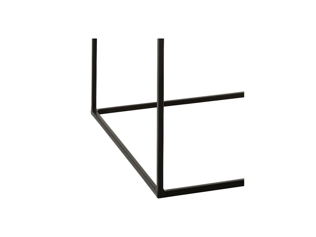 Duo De Sellettes Métal Noir - ZANDVORT 2 Duo De Sellettes Métal Noir - ZANDVORT – Image 2