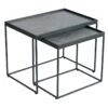 Tables D'appoint Gigognes Acier/Céramique Anthracite Mat - JANIE -Deco.fr Soldes Boutique table basse 11124263