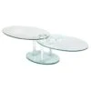 Table Basse Articulée Acier/Verre - GLASS N°7 12 Table Basse Articulée Acier/Verre - GLASS N°7 -Deco.fr Soldes Boutique table basse 11130053