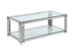 Table Basse En Verre Trempé Et Acier Inoxydable - Chromé - NOMELANO De Pascal MORABITO 9 Table Basse En Verre Trempé Et Acier Inoxydable - Chromé - NOMELANO De Pascal MORABITO -Deco.fr Soldes Boutique table basse 11913499