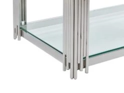 Table Basse En Verre Trempé Et Acier Inoxydable - Chromé - NOMELANO De Pascal MORABITO 11 Table Basse En Verre Trempé Et Acier Inoxydable - Chromé - NOMELANO De Pascal MORABITO -Deco.fr Soldes Boutique table basse 11913505